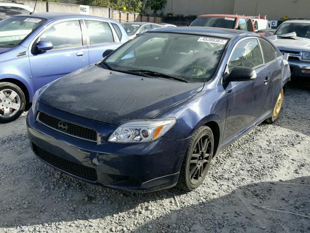 JTKDE167760065233 - 2006 TOYOTA SCION TC BLUE photo 2