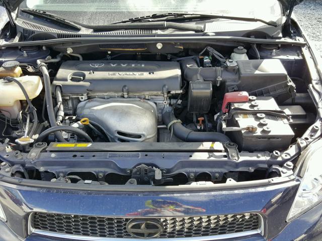 JTKDE167760065233 - 2006 TOYOTA SCION TC BLUE photo 7