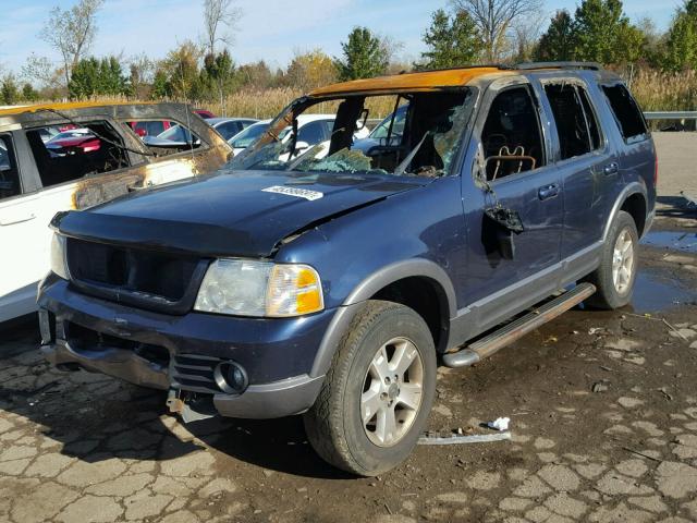 1FMZU73K03UC02699 - 2003 FORD EXPLORER X BLUE photo 2