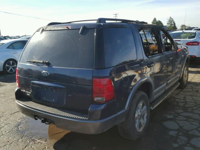 1FMZU73K03UC02699 - 2003 FORD EXPLORER X BLUE photo 4