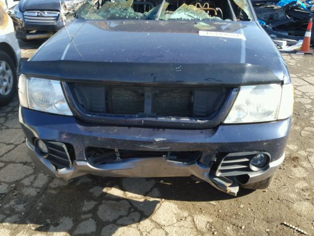 1FMZU73K03UC02699 - 2003 FORD EXPLORER X BLUE photo 7