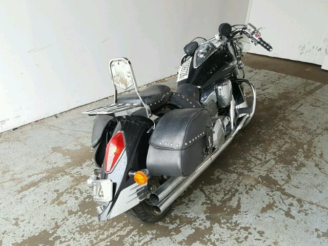 1HFSC52345A212458 - 2005 HONDA VTX1300 R BLACK photo 4