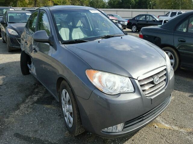 KMHDU46D99U607944 - 2009 HYUNDAI ELANTRA GL GRAY photo 1