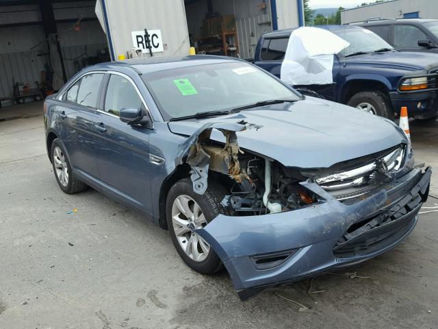 1FAHP2EW0AG126428 - 2010 FORD TAURUS SEL BLUE photo 1