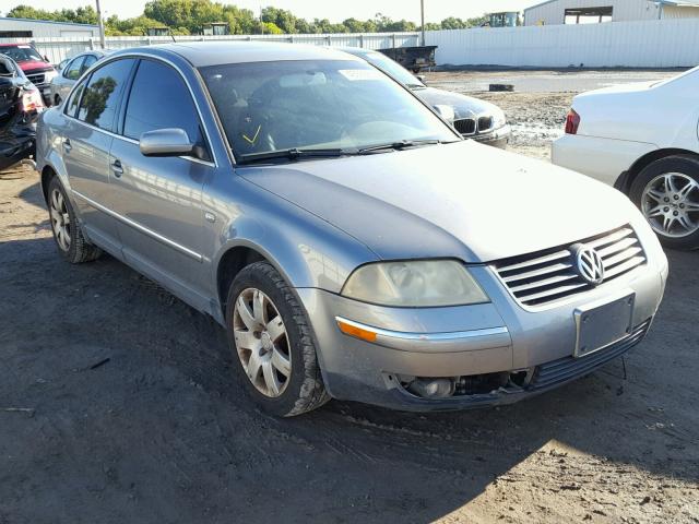 WVWRH63B33P392404 - 2003 VOLKSWAGEN PASSAT GLX GRAY photo 1
