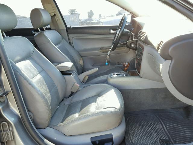 WVWRH63B33P392404 - 2003 VOLKSWAGEN PASSAT GLX GRAY photo 5