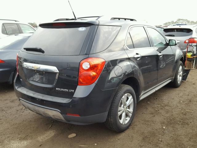 2CNFLGEC6B6349389 - 2011 CHEVROLET EQUINOX LT BLACK photo 4