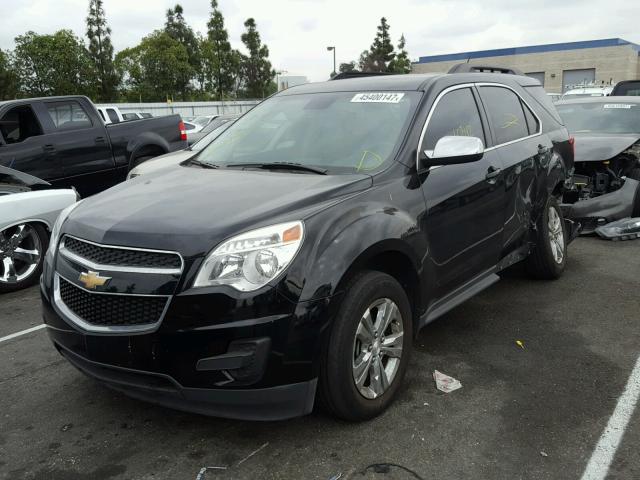 2GNFLFEK6F6111139 - 2015 CHEVROLET EQUINOX LT BLACK photo 2