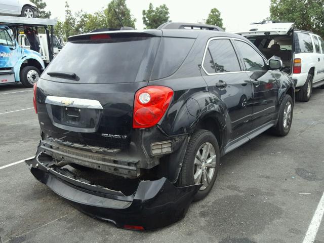 2GNFLFEK6F6111139 - 2015 CHEVROLET EQUINOX LT BLACK photo 4