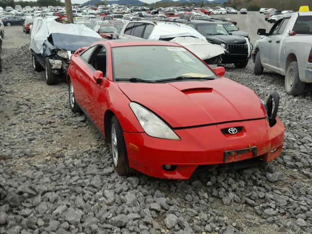 JTDDY32T3Y0001240 - 2000 TOYOTA CELICA GT- RED photo 1