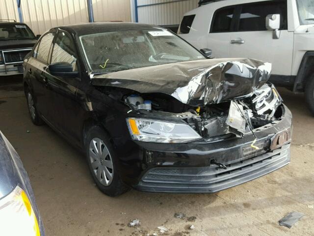 3VW1K7AJ8FM284897 - 2015 VOLKSWAGEN JETTA BASE 黑色 照片 1