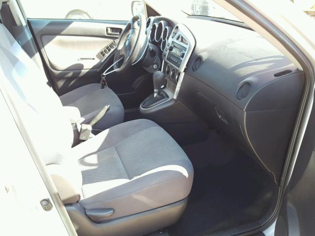 2T1KR32E55C434064 - 2005 TOYOTA MATRIX 银色 照片 5