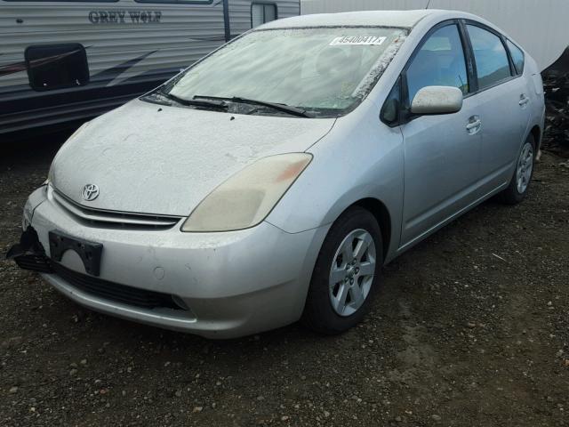 JTDKB20U740008328 - 2004 TOYOTA PRIUS SILVER photo 2