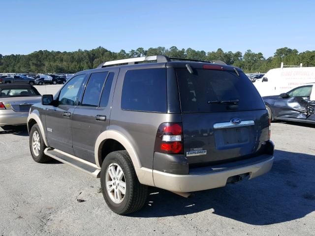 1FMEU64E67UB85754 - 2007 FORD EXPLORER GOLD photo 3