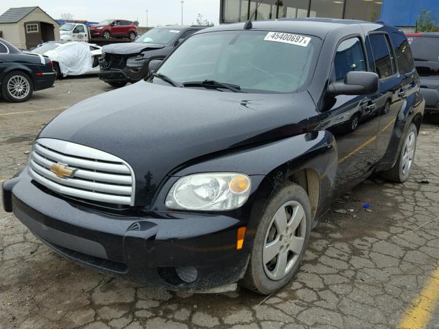 3GNBAADB0AS540179 - 2010 CHEVROLET HHR LS BLACK photo 2