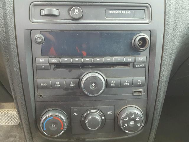 3GNBAADB0AS540179 - 2010 CHEVROLET HHR LS BLACK photo 9