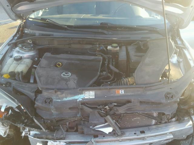 JM1BK143471700654 - 2007 MAZDA 3 HATCHBAC SILVER photo 7