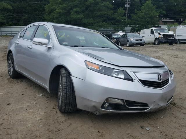 19UUA8F37EA000613 - 2014 ACURA TL SE SILVER photo 1