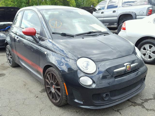 3C3CFFFH1CT378867 - 2012 FIAT 500 ABARTH BLACK photo 1