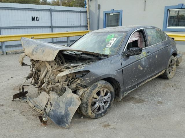 1HGCP2F69CA246268 - 2012 HONDA ACCORD SE GRAY photo 2