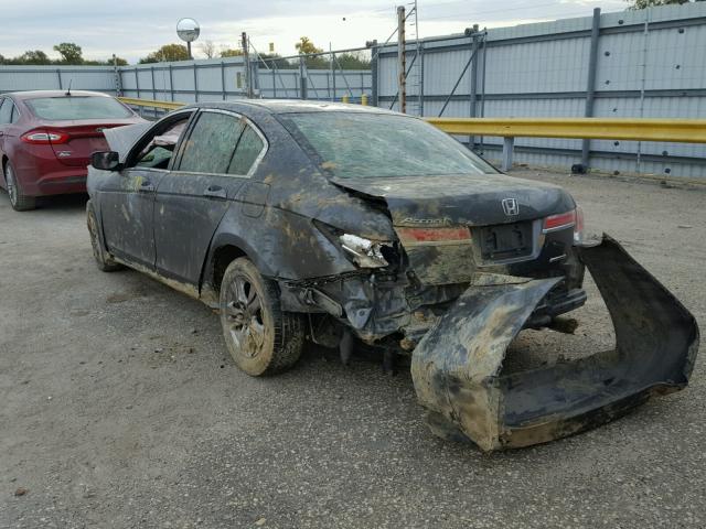 1HGCP2F69CA246268 - 2012 HONDA ACCORD SE GRAY photo 3