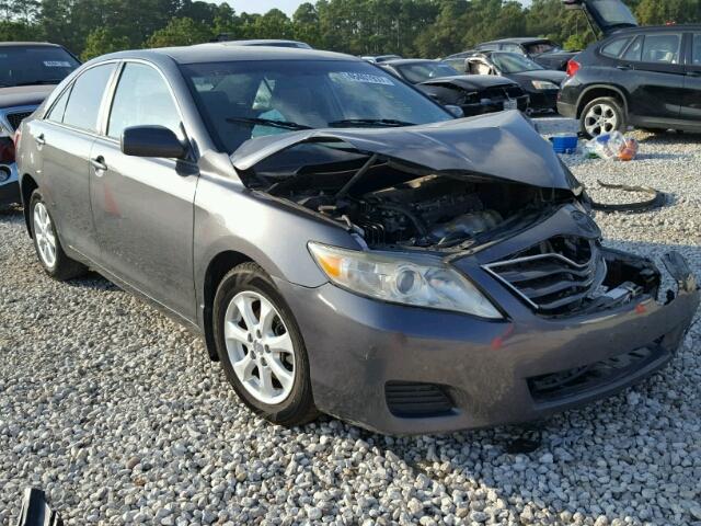 4T1BF3EK7BU740803 - 2011 TOYOTA CAMRY CHARCOAL photo 1