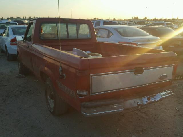 1FTCR10T8LPB68936 - 1990 FORD RANGER RED photo 3