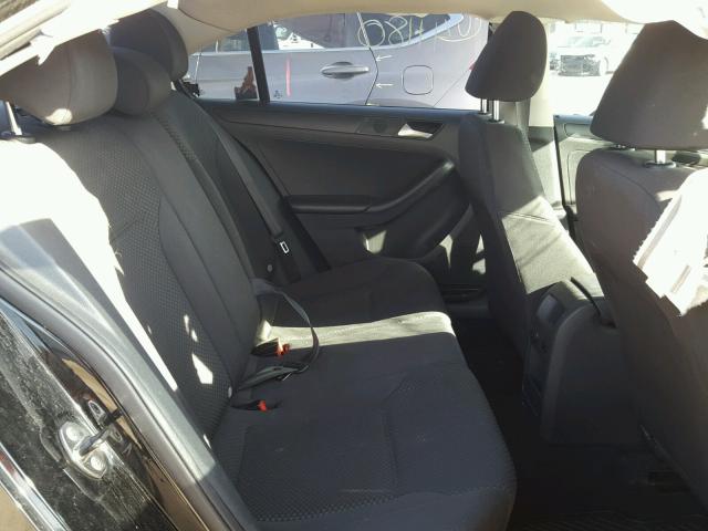 3VW1K7AJ9EM275429 - 2014 VOLKSWAGEN JETTA BASE BLACK photo 6