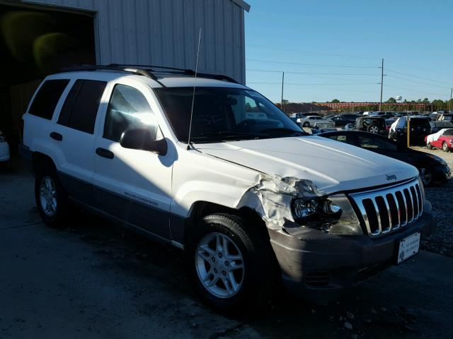 1J4GX48S43C551374 - 2003 JEEP GRAND CHER WHITE photo 1