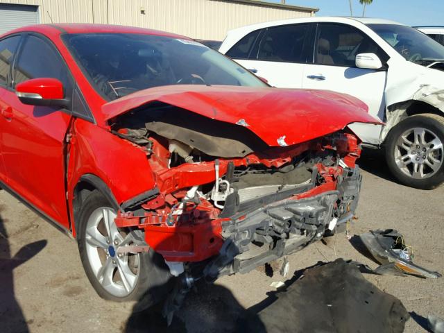 1FADP3K25DL138575 - 2013 FORD FOCUS SE RED photo 9