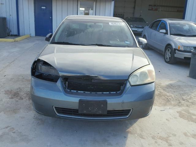 1G1ZT53866F189720 - 2006 CHEVROLET MALIBU LT GRAY photo 9