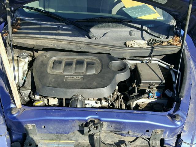 3GNDA13D56S612075 - 2006 CHEVROLET HHR LS BLUE photo 7