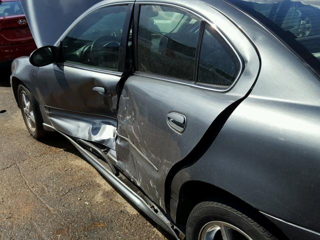 1G2NF52E94M528374 - 2004 PONTIAC GRAND AM S ნაცრისფერი ფოტო 10