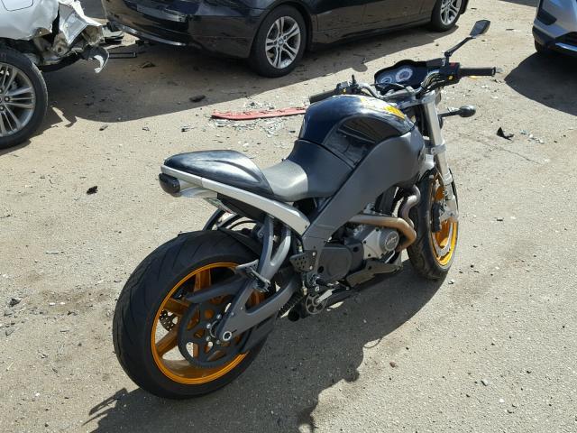 4MZWX14J553000415 - 2005 BUELL XB12SCG  GRAY photo 4