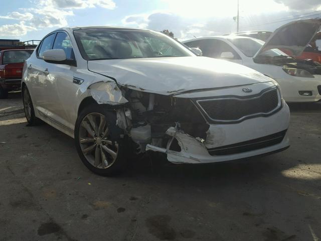 5XXGR4A68FG429442 - 2015 KIA OPTIMA SX WHITE photo 1