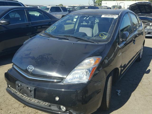 JTDKB20U177617328 - 2007 TOYOTA PRIUS BLACK photo 2