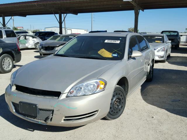 2G1WG5E35C1220564 - 2012 CHEVROLET IMPALA LT SILVER photo 2