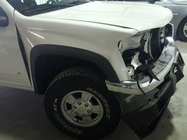 1GCDT136768320117 - 2006 CHEVROLET COLORADO WHITE photo 9