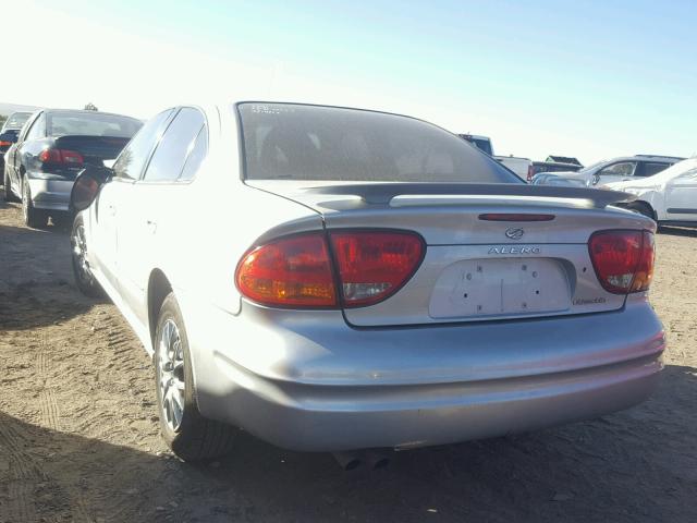 1G3NL52F94C100579 - 2004 OLDSMOBILE ALERO GL SILVER photo 3