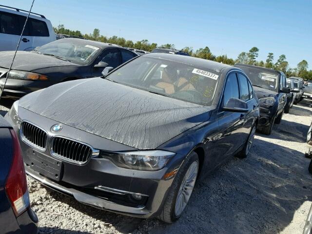 WBA3A5C51EJ464055 - 2014 BMW 328 GRAY photo 2