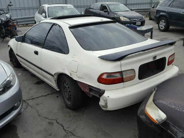 2HGEJ1122SH515591 - 1995 HONDA CIVIC EX WHITE photo 3