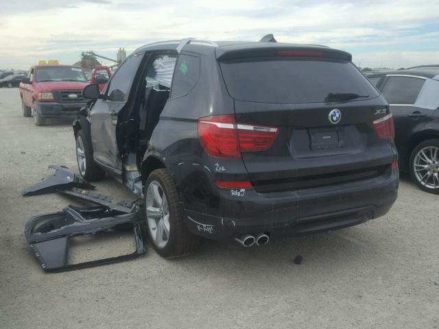 5UXWZ7C39H0X40686 - 2017 BMW X3 SDRIVE2 BLACK photo 3