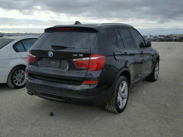 5UXWZ7C39H0X40686 - 2017 BMW X3 SDRIVE2 BLACK photo 4