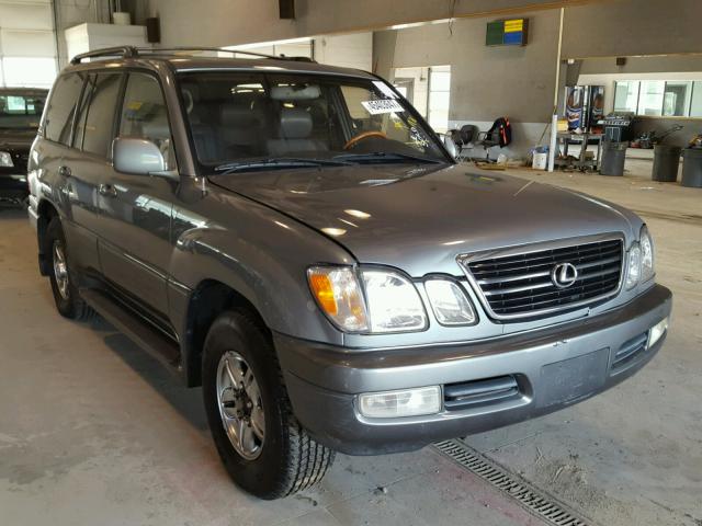 JTJHT00W213500141 - 2001 LEXUS LX 470 GRAY photo 1