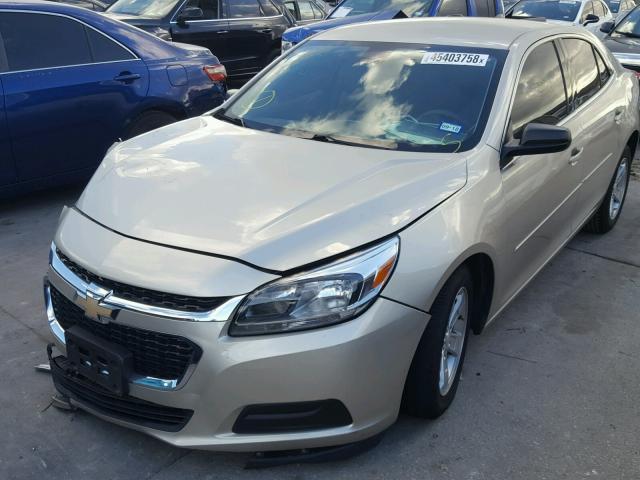 1G11B5SL6EF248236 - 2014 CHEVROLET MALIBU LS თაფლისფერი ფოტო 2
