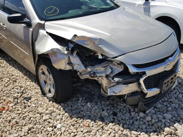 1G11B5SL6EF248236 - 2014 CHEVROLET MALIBU LS თაფლისფერი ფოტო 9