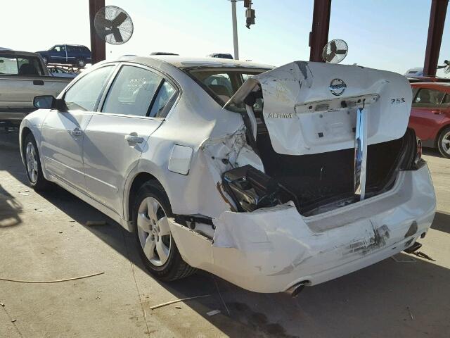 1N4AL21E37C144769 - 2007 NISSAN ALTIMA 2.5 WHITE photo 3