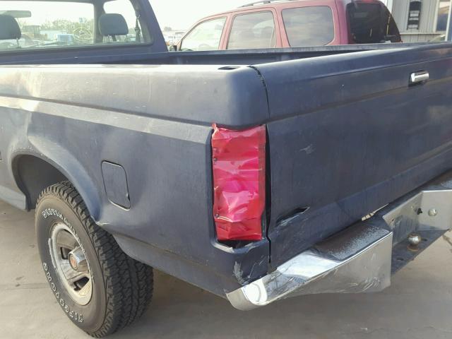 1FTDF15Y3NLA95504 - 1992 FORD F150 BLUE photo 9