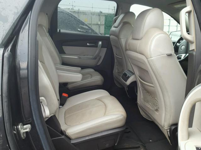 1GKER23737J162102 - 2007 GMC ACADIA SLT შავი ფოტო 6