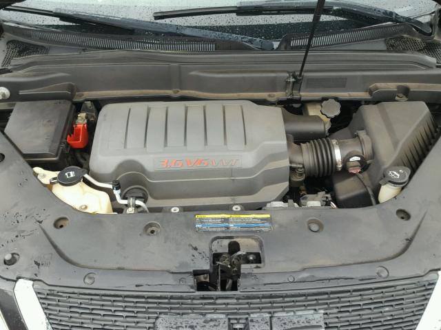 1GKER23737J162102 - 2007 GMC ACADIA SLT შავი ფოტო 7